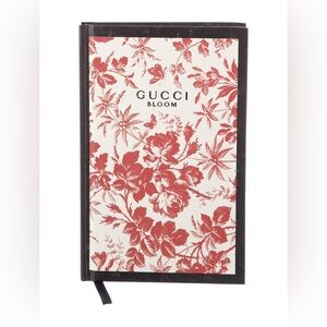Gucci Bloom Red And Cream Floral Notebook In Box NIB